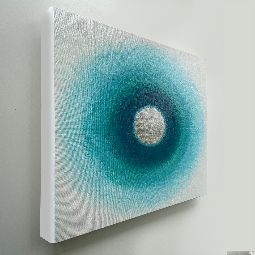 Drained (side view) - Original Painting by David R