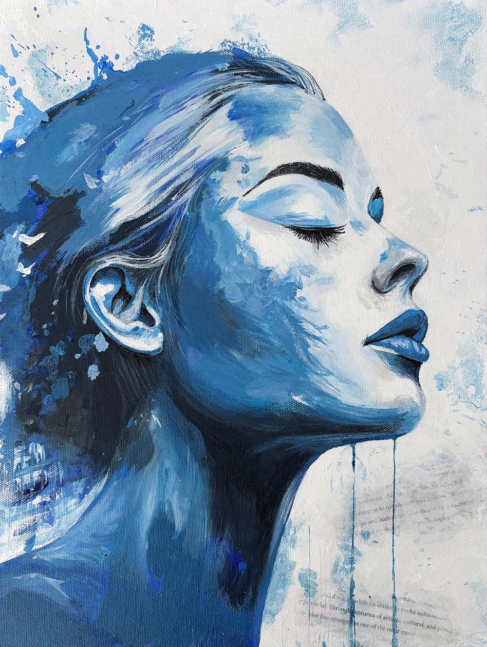 Bluesy - Giclée Print