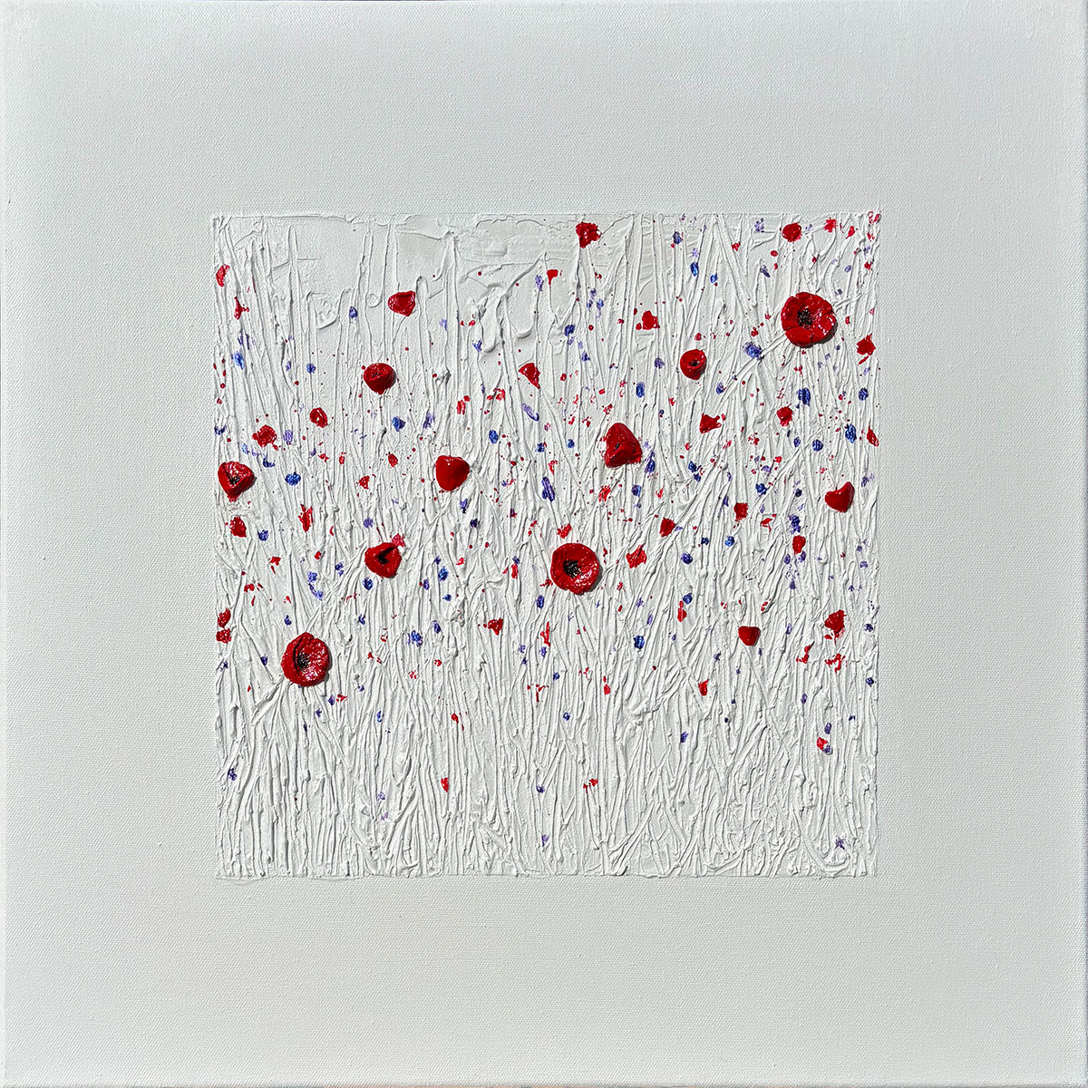 Poppy Field #1 - Original Painting - Image 4