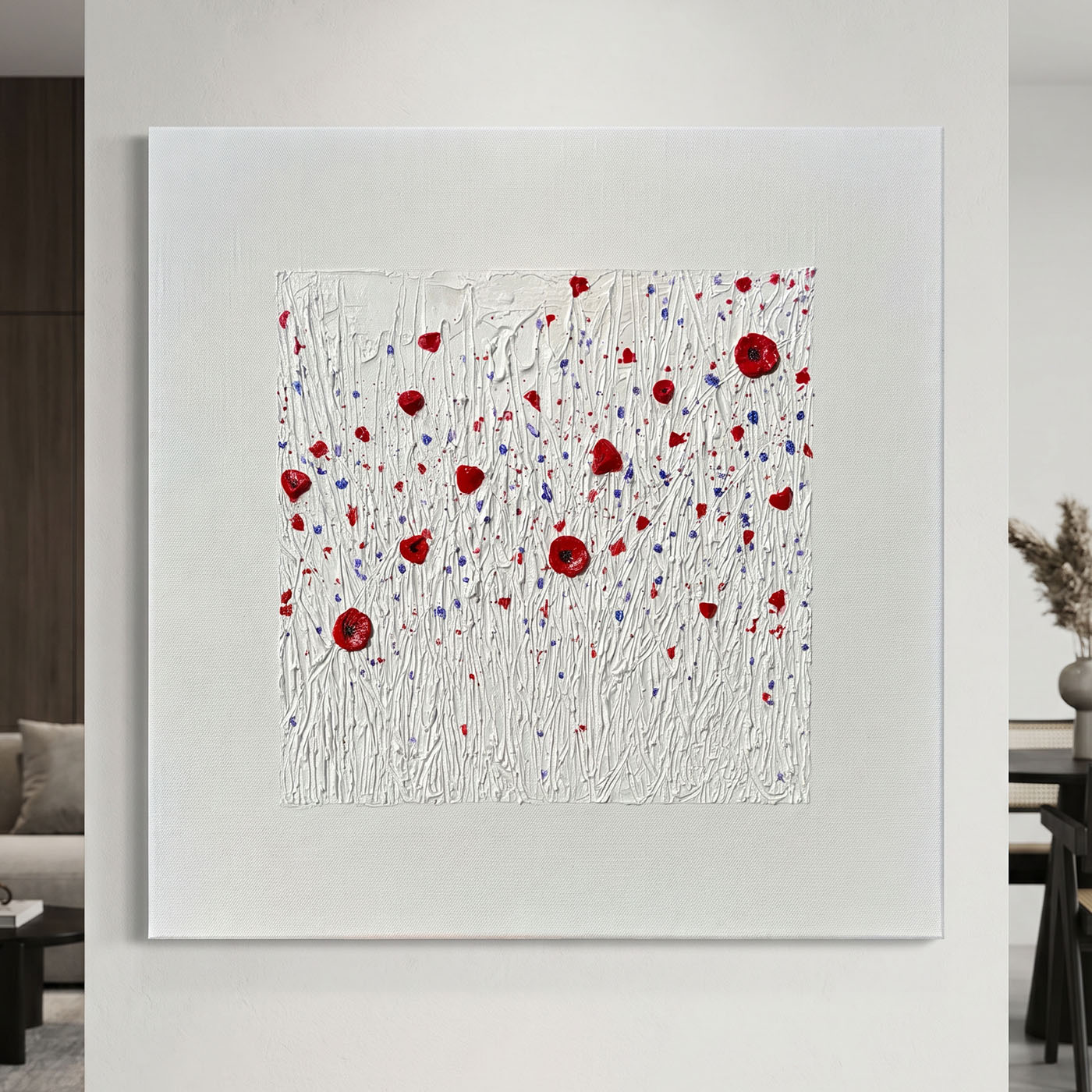 Poppy Field #1 - Original Painting - Image 5