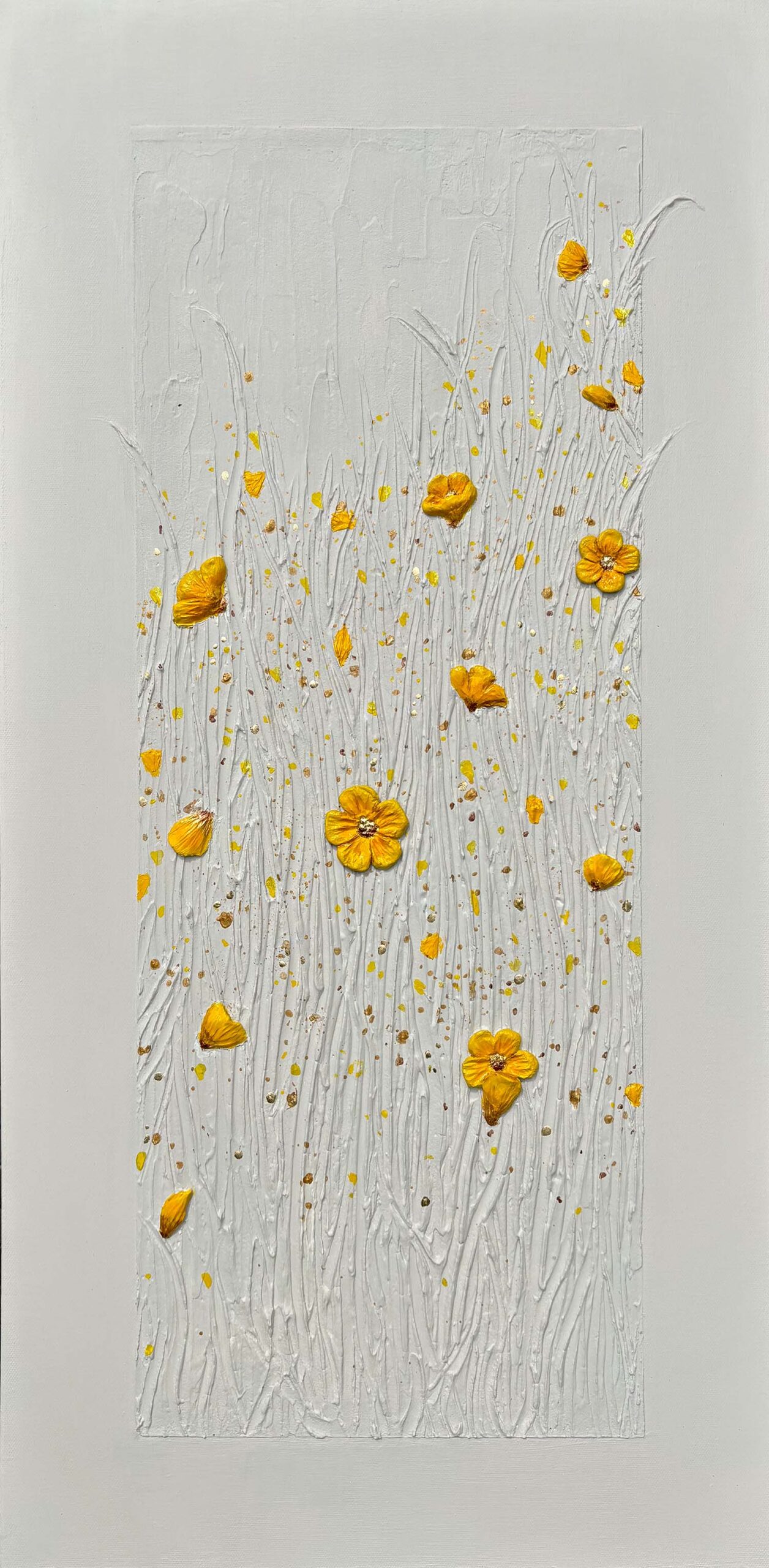 Golden Blooms - Original Painting - Image 4